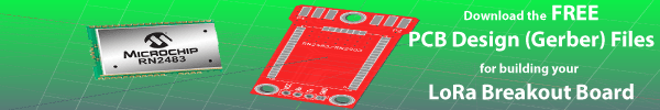 Microchip Lora Breakout Board PCB Design
