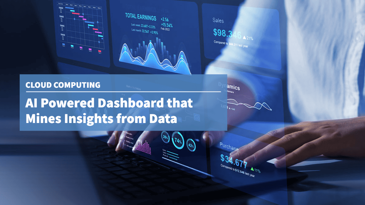 AI Powered Dashboard that Mines Insights from Data